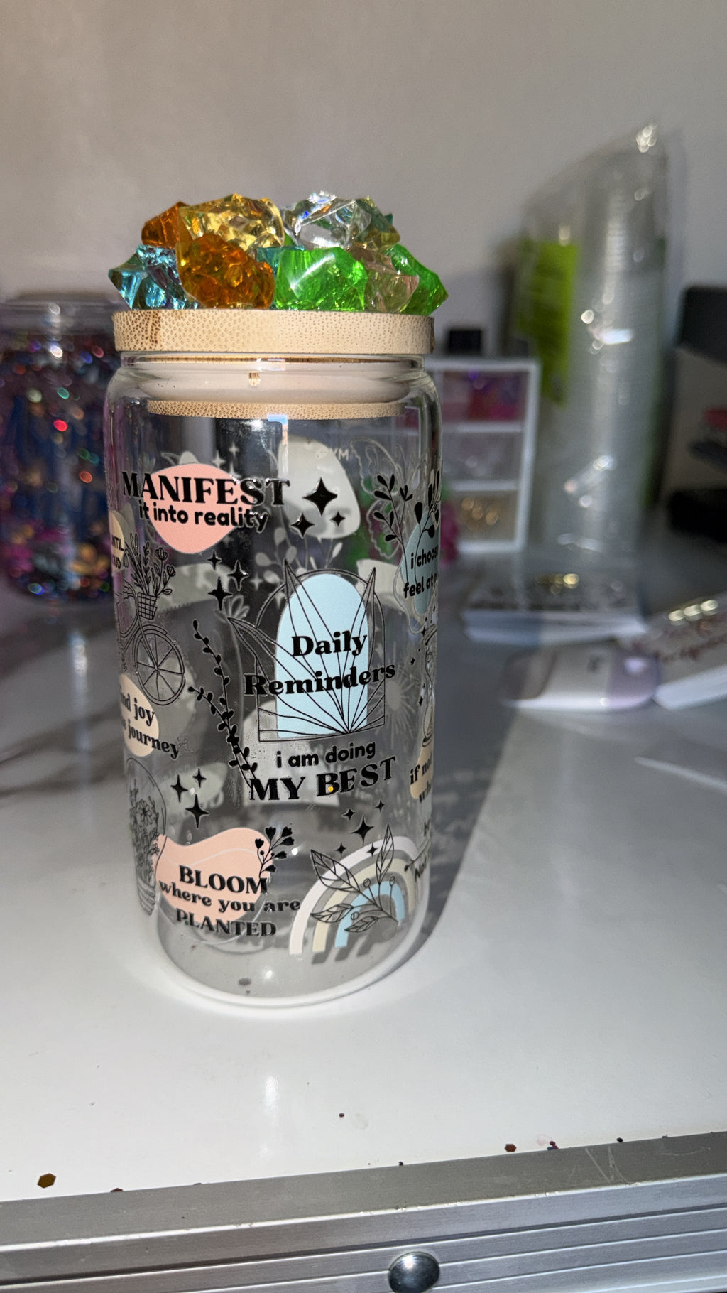Custom Tumbler Tops